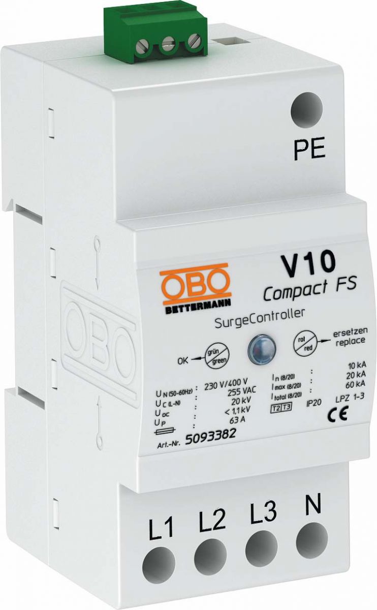 Überspannungsableiter V10 COMPACT-FS Überspannungsableiter V10 COMPACT-FS
