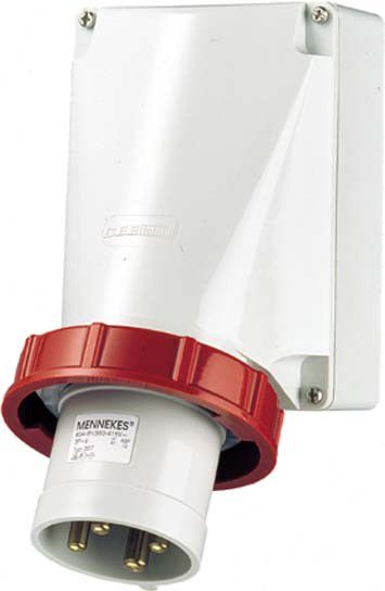 Wandgerätestecker 364 4p 125A 400V Wandgerätestecker 364 4p 125A 400V
