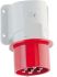 Aufbau-Gerätestecker 32A 7 26002