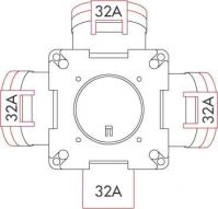 T-V-C Kreuzverteiler 54567
