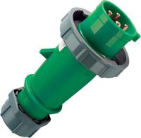 CEE Stecker AM-TOP 284 4p 16A 50-500V grün