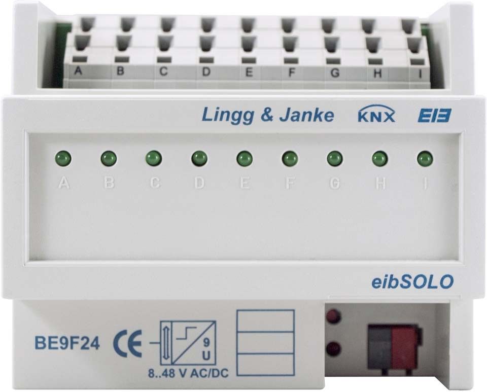 Binäreingang 9f. 6TE BE9F24 Binäreingang 9f. 6TE BE9F24