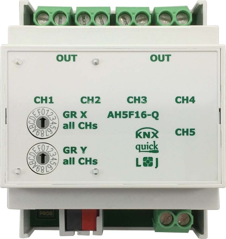 KNX Schaltaktor quick AH5F16-Q KNX Schaltaktor quick AH5F16-Q