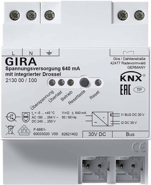 KNX-Spannungsversorgung 213000 KNX-Spannungsversorgung 213000