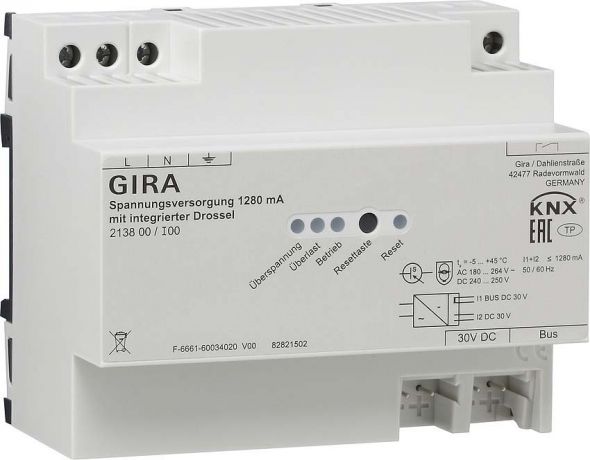 KNX-Spannungsversorgung 213800 KNX-Spannungsversorgung 213800