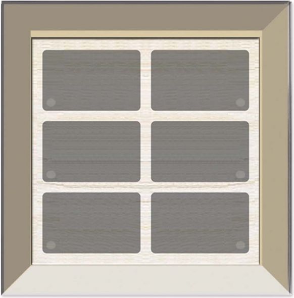 Glas-Tastenfeld LCN - GTS6C Glas-Tastenfeld LCN - GTS6C