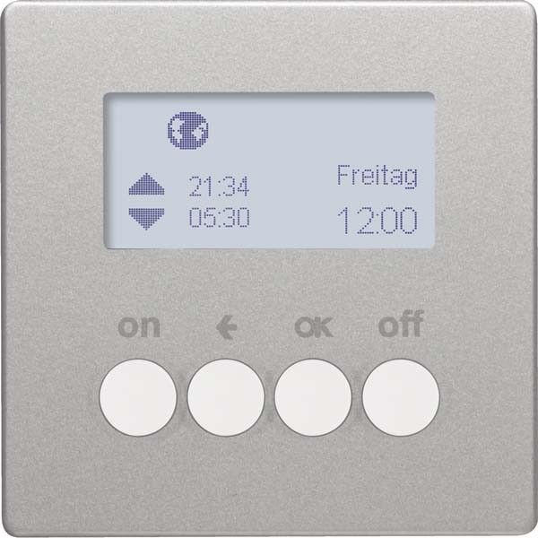 Zeitschaltuhr 85745224 alu samt lackiert Zeitschaltuhr 85745224 alu samt lackiert