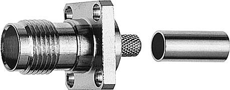 TNC-Kabelbuchse m.Flansch J01011A0045 TNC-Kabelbuchse m.Flansch J01011A0045