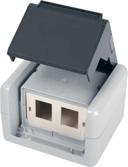 AP-Gehäu. IP44,75x86x58,gr H02000A0070 AP-Gehäu. IP44,75x86x58,gr H02000A0070