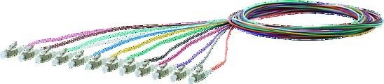 OpDat Faserpigtail OM4 LC 50/125, OM4, 2m OpDat Faserpigtail OM4 LC 50/125, OM4, 2m