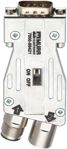 M12/D-Sub Profibus Adapter 7000-99421-0000000