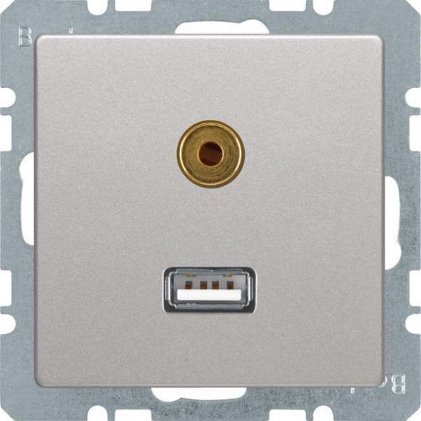 Steckdose 3315396084 alu samt lackiert Steckdose 3315396084 alu samt lackiert