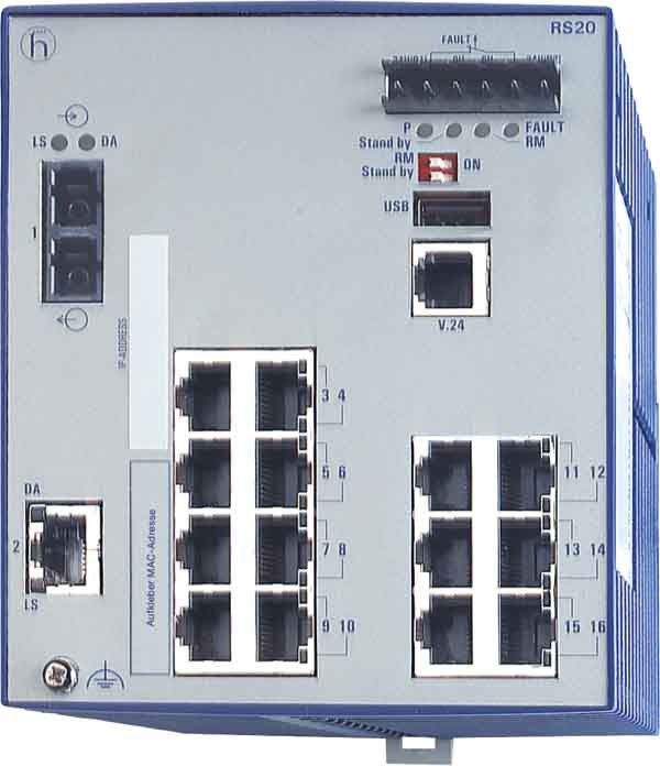 Ind.Ethernet Switch RS20-1600M2T1SDAE Ind.Ethernet Switch RS20-1600M2T1SDAE