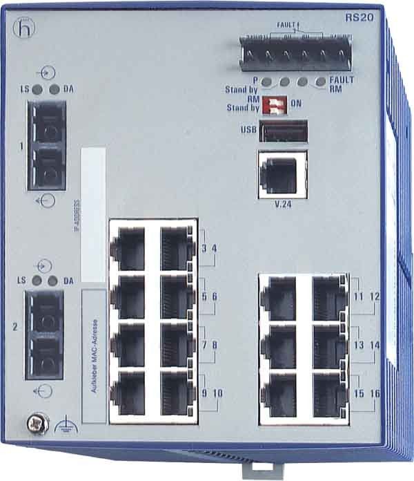 Ind.Ethernet Switch RS20-1600S2S2SDAP Ind.Ethernet Switch RS20-1600S2S2SDAP