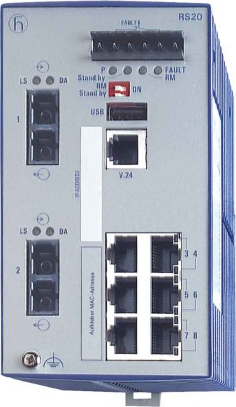 Ind.Ethernet Switch RS20-0800M2M2SDHE Ind.Ethernet Switch RS20-0800M2M2SDHE