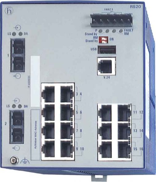 Ind.Ethernet Switch RS20-1600S2S2SDAP Ind.Ethernet Switch RS20-1600S2S2SDAP