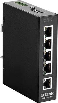 5-Port Gigabit Ind.Switch DIS-100G-5W 5-Port Gigabit Ind.Switch DIS-100G-5W
