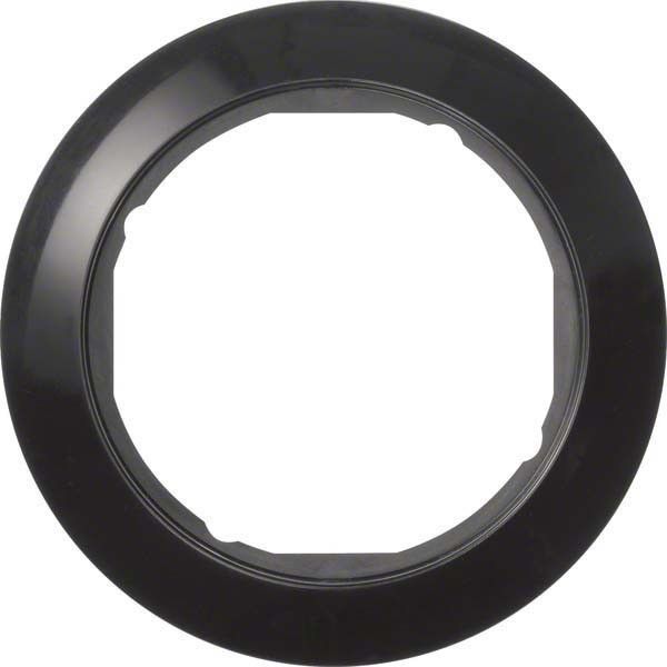 Rahmen 1-fach 138201 schwarz glänzend Rahmen 1-fach 138201 schwarz glänzend