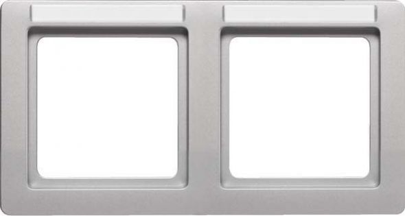 Rahmen 2-fach 10226014 alu samt lackiert Rahmen 2-fach 10226014 alu samt lackiert