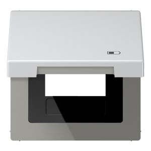 Klappdeckel AL 2990 KL USB aluminium Klappdeckel AL 2990 KL USB aluminium