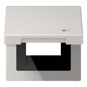 Klappdeckel LS 990 BFKL USB lichtgrau