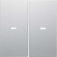 Tast-Abdeckung 2f. alu 80960383