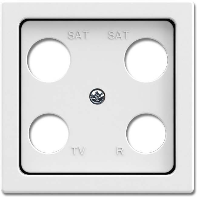 Zentralscheibe studioweiß 1743-04-84 Zentralscheibe studioweiß 1743-04-84