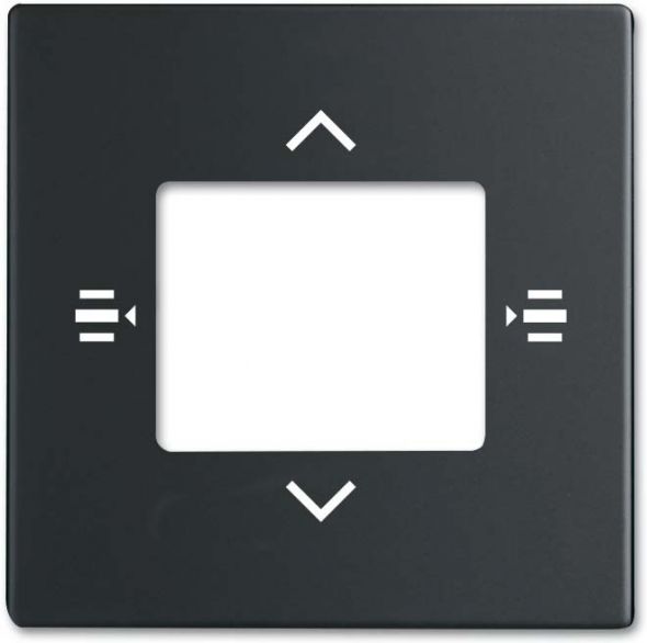 Zentralscheibe sw/matt 6108/61-885 Zentralscheibe sw/matt 6108/61-885