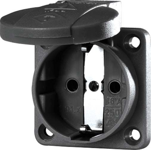 Schuko-Anbau-Steckdose 11032 Schuko-Anbau-Steckdose 11032