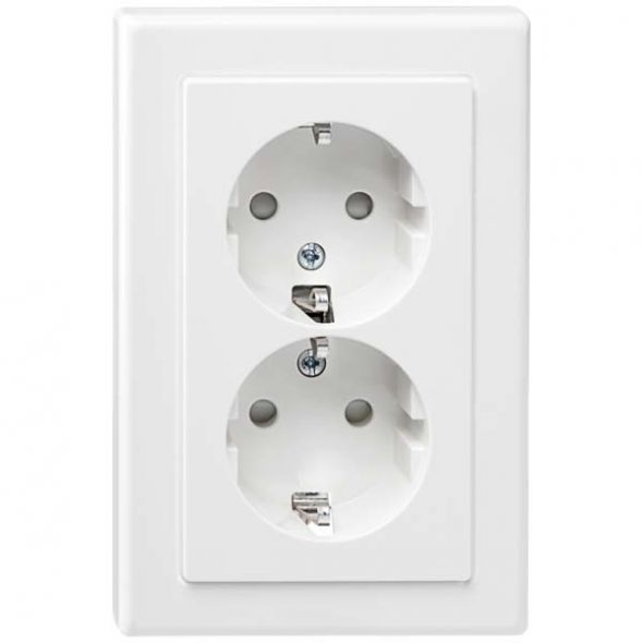 SCHUKO-Doppel-Steckdose MEG2425-1419 SCHUKO-Doppel-Steckdose MEG2425-1419
