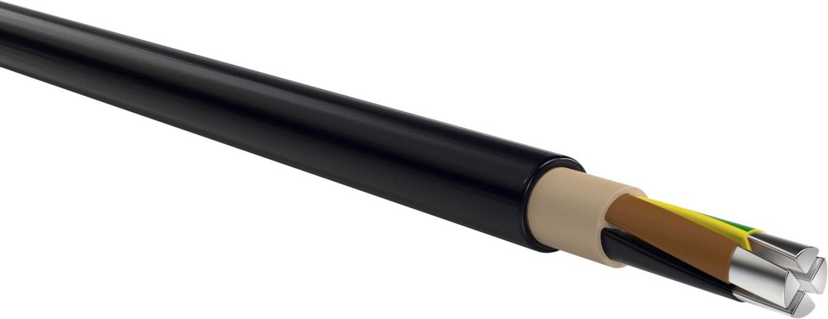 NAYY-J 4x70mm² SE schwarz Schnittlänge NAYY-J 4x70mm² SE schwarz Schnittlänge