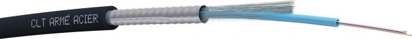 LWL-Kabel A-DQ(ZN)(SR)2Y 1x12 Fasern OM3 2kN Schnittlänge LWL-Kabel A-DQ(ZN)(SR)2Y 1x12 Fasern OM3 2kN Schnittlänge