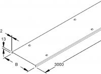 Kabelrinnendeckel RDVS 100