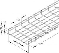 Gitterrinne MT 54.150 V