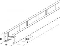GFK-Kabelleiter UL 100.450/3