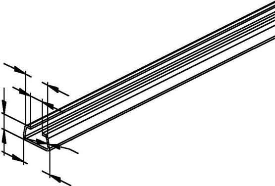 Ankerschiene 2920/6 FO Ankerschiene 2920/6 FO