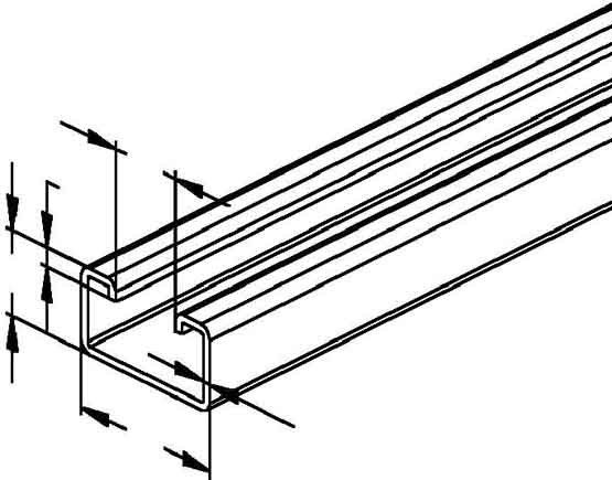 Ankerschienen 2991/200 FL Ankerschienen 2991/200 FL