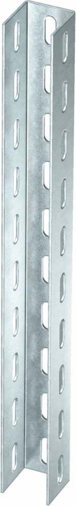 U-Stiel 3-seitig gelocht US 5 40 FT U-Stiel 3-seitig gelocht US 5 40 FT