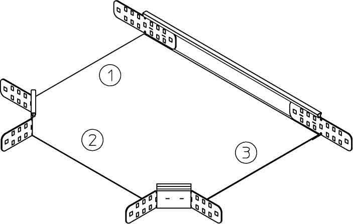 Rinnenabzweig RA 85-20S