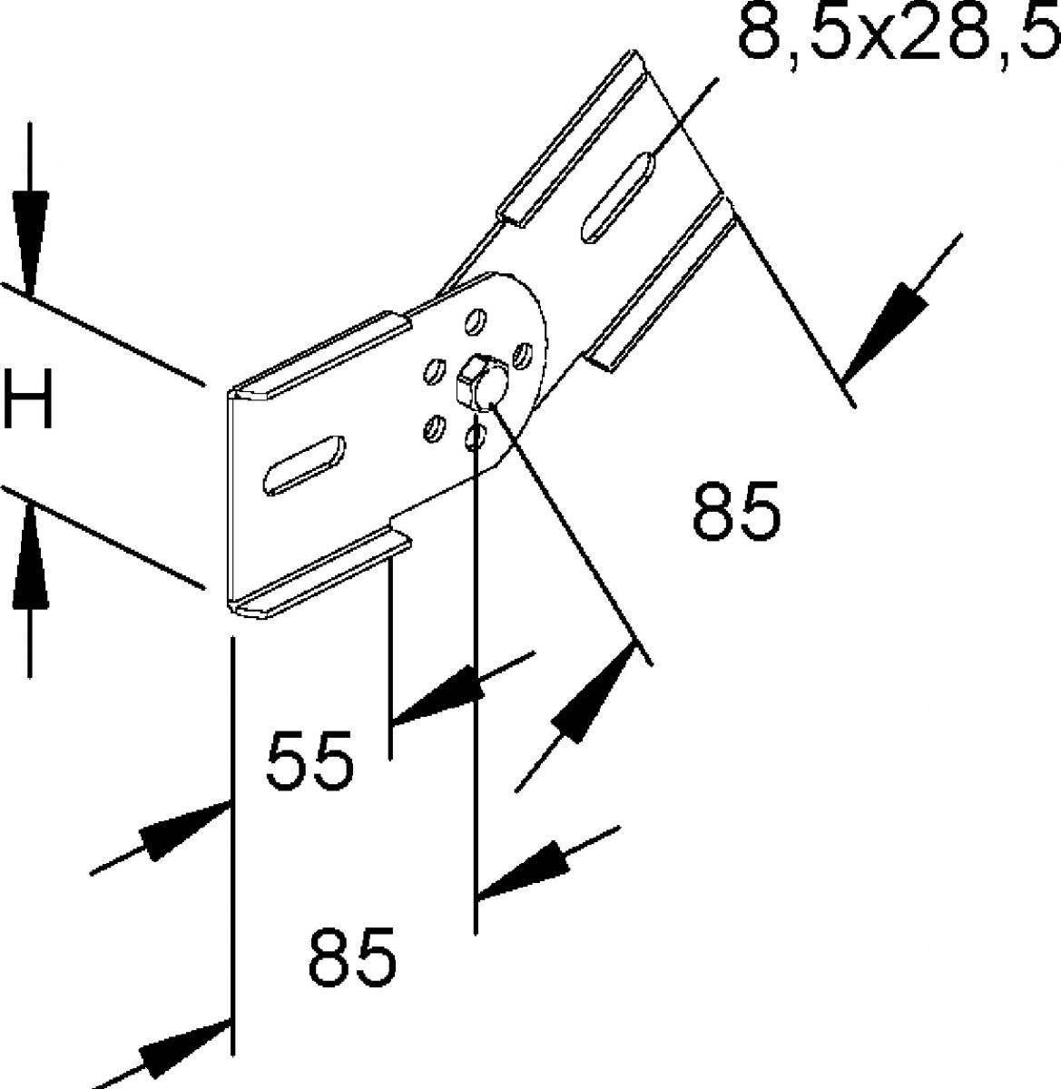 Gelenkverbinder 151E11-C Gelenkverbinder 151E11-C