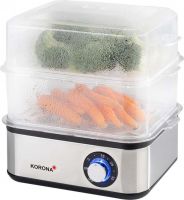 Eierkocher/Minidampfgarer 25303 eds/sw