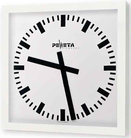 Wanduhr Balkenziffern 60cm 52.370.621 Wanduhr Balkenziffern 60cm 52.370.621