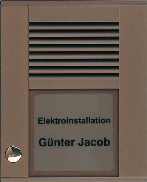 Audioaußenstation1-reihig PDS01-EB/04 Audioaußenstation1-reihig PDS01-EB/04