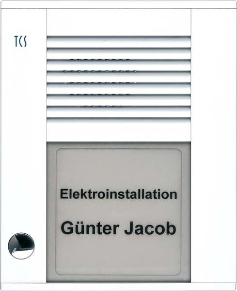 Audioaußenstation1-reihig PDS01-WS/04 Audioaußenstation1-reihig PDS01-WS/04