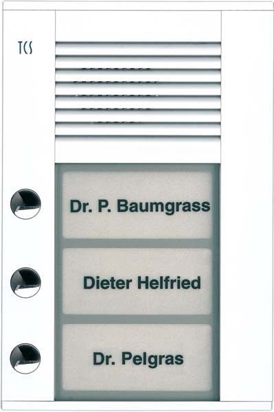 Audioaußenstation1-reihig PDS03-WS/04