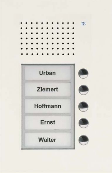 Audio Außenstation PUK 5 PUK05/1-WS Audio Außenstation PUK 5 PUK05/1-WS