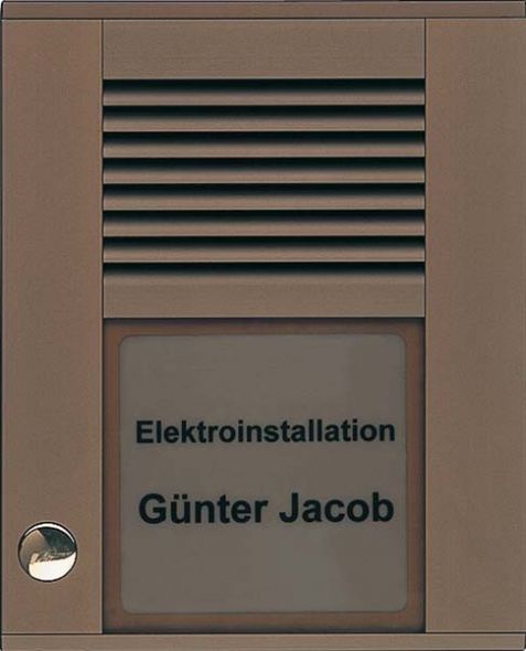 Audioaußenstation1-reihig PDS01-EB/04 Audioaußenstation1-reihig PDS01-EB/04