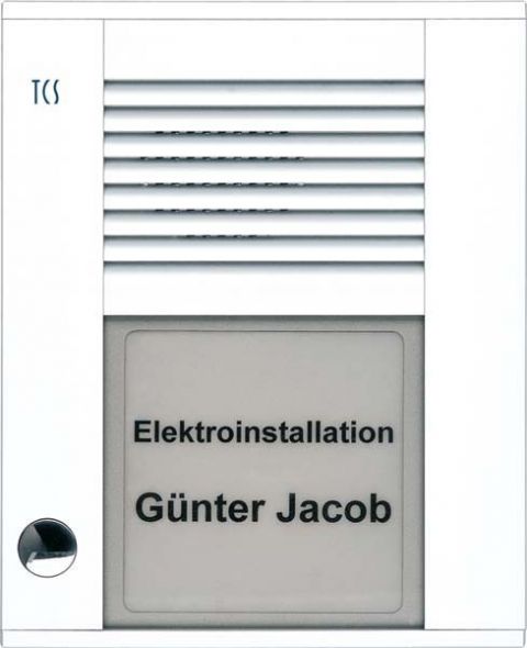 Audioaußenstation1-reihig PDS01-WS/04 Audioaußenstation1-reihig PDS01-WS/04