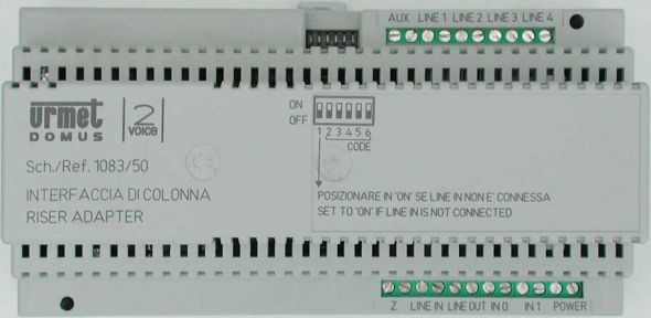 Steigleitg.-Schnittstelle VZ 1083/50 Steigleitg.-Schnittstelle VZ 1083/50
