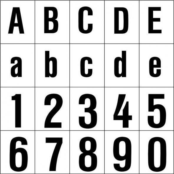 Buchstabe 60mm 99221.013.M